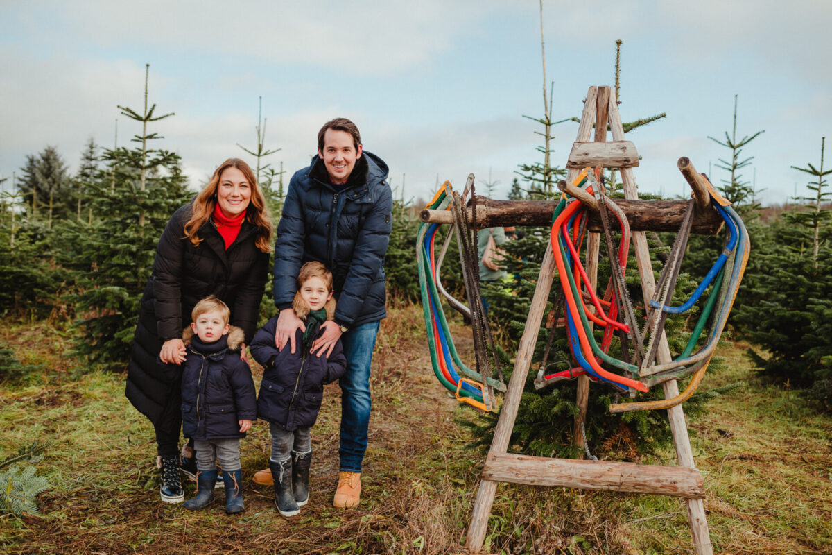 WEIHNACHTSBAUM SELBER SCHLAGEN FRANKFURT Julia Sidorenkova Fotografin